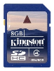 Secure Digital (SDHC) kartica Kingston SD4/8GB 8GB (Class 4)