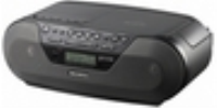 Sony CFDS07 CD/MP3 AM/FM radio z LCD zaslonom, funkcijama Mega Bass in Bass Reflex, daljinski upravljalnik