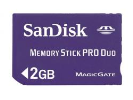 Spominska kartica Memory Stick PRO Duo 2GB SanDisk