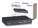 Switch 16 port (10/100) 11 inch/19 inch Rackmount model