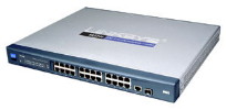 Switch Linksys 24 port 10/100,GBic,SR224G