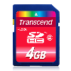 Transcend SDHC 4GB (TS4GSDHC2)