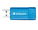 USB ključek 4GB Verbatim Pin Stripe Blue 47393