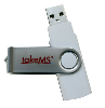 USB ključek 8GB TakeMS Rubber bel