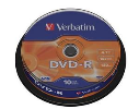VERBATIM DVD-R 4,7GB 16x 10 medijev