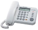 Vrvični telefon Panasonic KX-TS560, bel