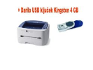 Črno-beli laserski tiskalnik Xerox Phaser 3140 (3140 + USB 4 GB king)