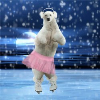 dancing bear christmas mobilna animacija
