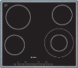 steklokeramična kuhalna plošča PKF645T14E BOSCH